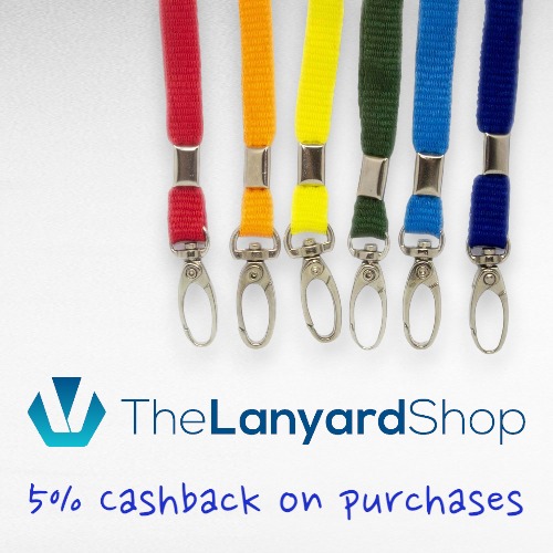 Klik hier voor de korting bij The Lanyard Shop