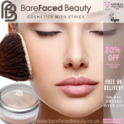 Klik hier voor de korting bij BareFaced Beauty - Cosmetics With Ethics