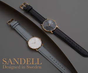 Klik hier voor de korting bij Sandell Watches