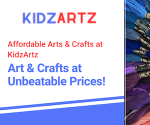 Klik hier voor de korting bij KIDZARTZ - Arts and Crafts Online Store